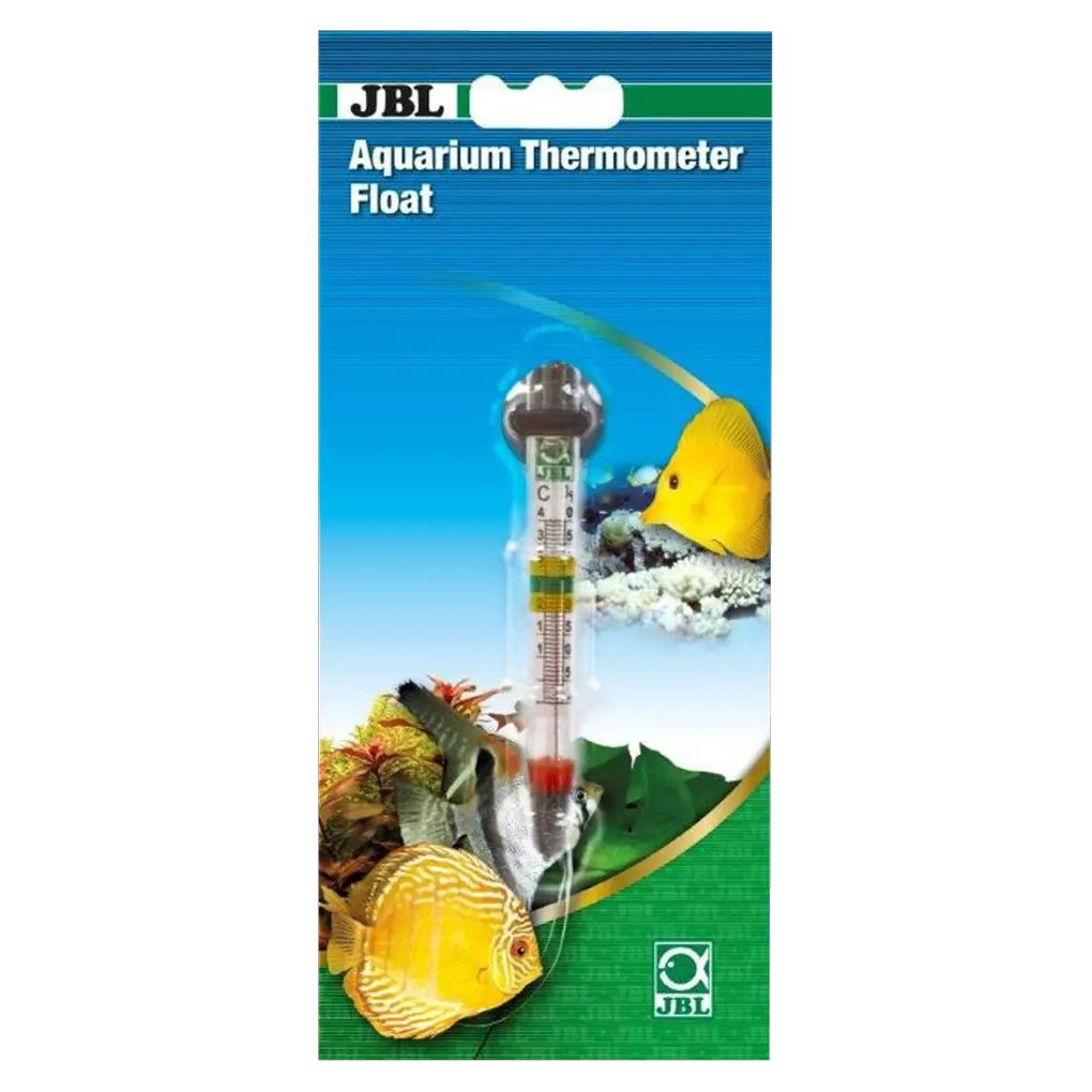 JBL Aquarium Thermometer Float – Aquarien-Thermometer mit Saugnapf
