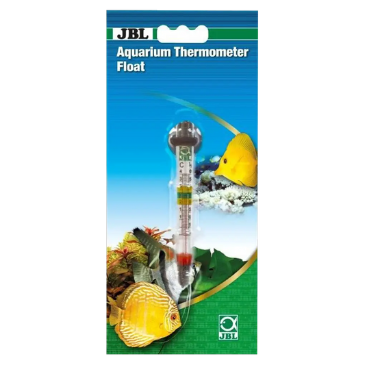 JBL Aquarium Thermometer Float – Aquarien-Thermometer mit Saugnapf