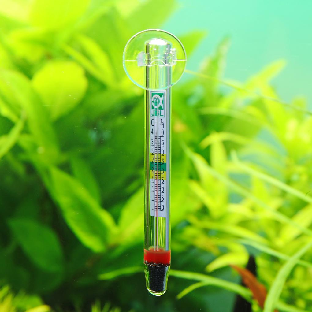 JBL Aquarium Thermometer Float – Aquarien-Thermometer mit Saugnapf
