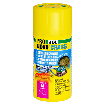 JBL ProNovo Crabs Wafer M - Hauptfutter für Krebse & Krabben