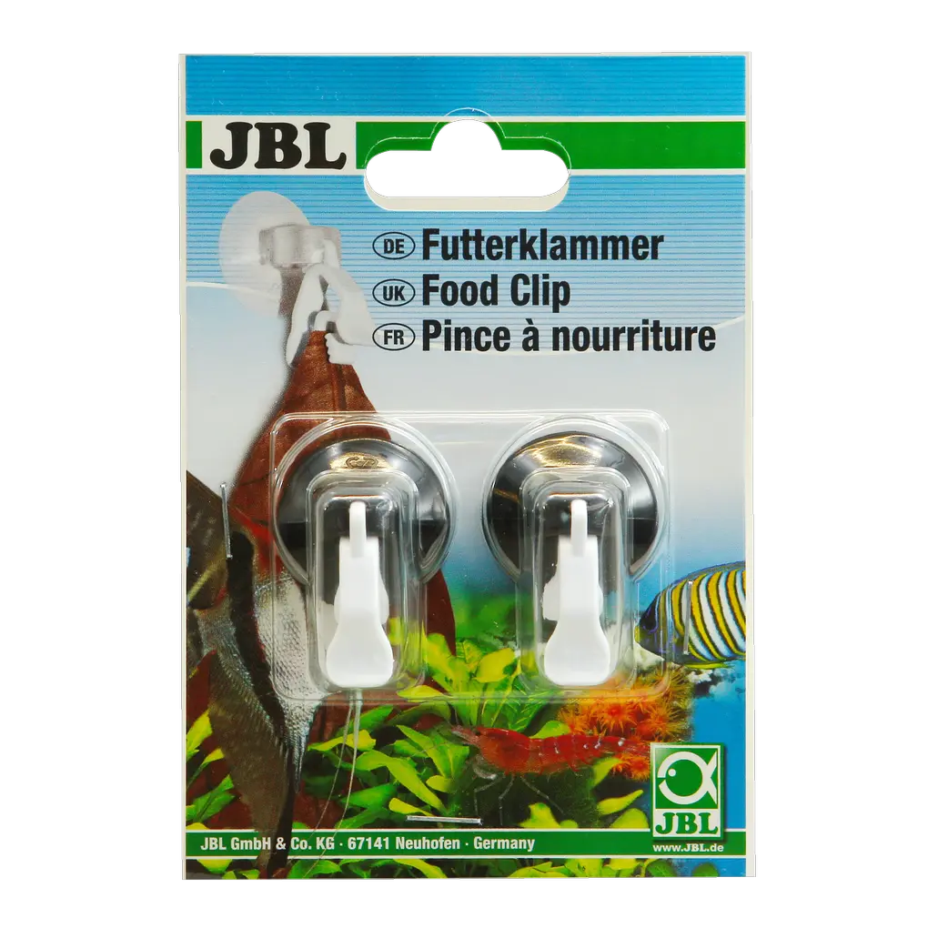 JBL Futterklammer – Praktischer Futterclip mit Saugnapf