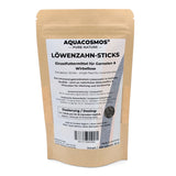 Löwenzahn-Sticks – Premium Naturfutter für Zwerggarnelen