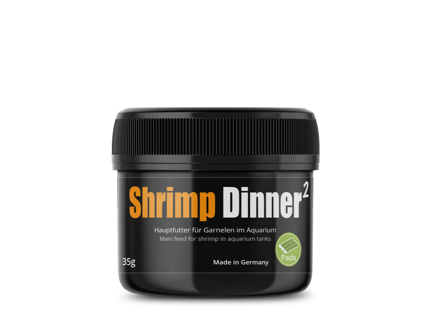 GlasGarten Shrimp Dinner 2 Pads: Hauptfutter-Pads für vitale Zwerggarnelen